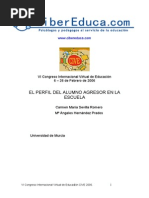 El Perfil Del Alumno Agresor en La Escuela