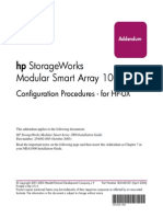 HP Storageworks Modular Smart Array 1000: Configuration Procedures - For Hp-Ux