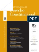 Revista Española de Derecho Constitucional 2009 - Cecp