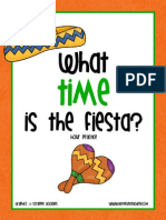 Cinco de Mayo Clock Activity Hour