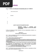 Lei de Uso e Ocupação Do Solo