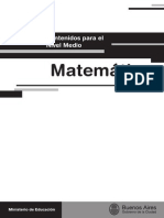 Programa Matematica SECUNDARIA