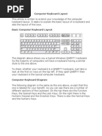 Computer Keyboard Layout