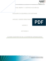 Cuadro Comparativo de Las Diferentes Metodologias