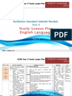 KSSR Year 3 - Yearly Lesson Plan