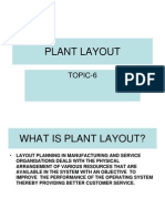Plant Layout Optimization for Improved Performance