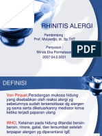 Rhinitis Alergika