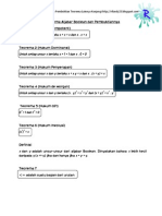 Teorema Aljabar Boolean Dan Pembuktiannya