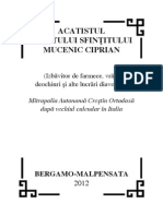 Acatistul SF Ciprian