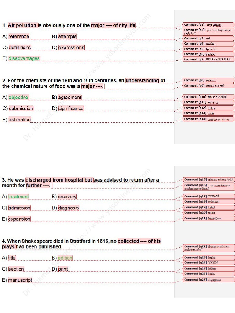 Yds Teknikleri 1 | PDF