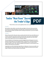 12 Trader Secrets Gain Edge