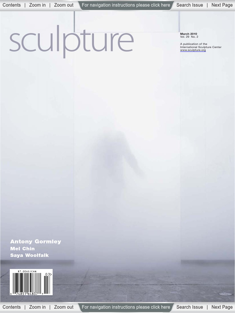 Sculpture Magazine Installation Art Sculpture