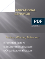 Organizational Behaviour