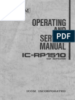Icom Ic-rp1510 Service Manual