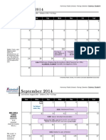 pacing calendar science grade 8 2014-15