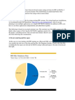 Sizing in HANA