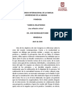 Sobre El Relativismo Una Reflexión Critca DR José Rodriguez Iturbe