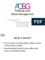 In Process Waste Management