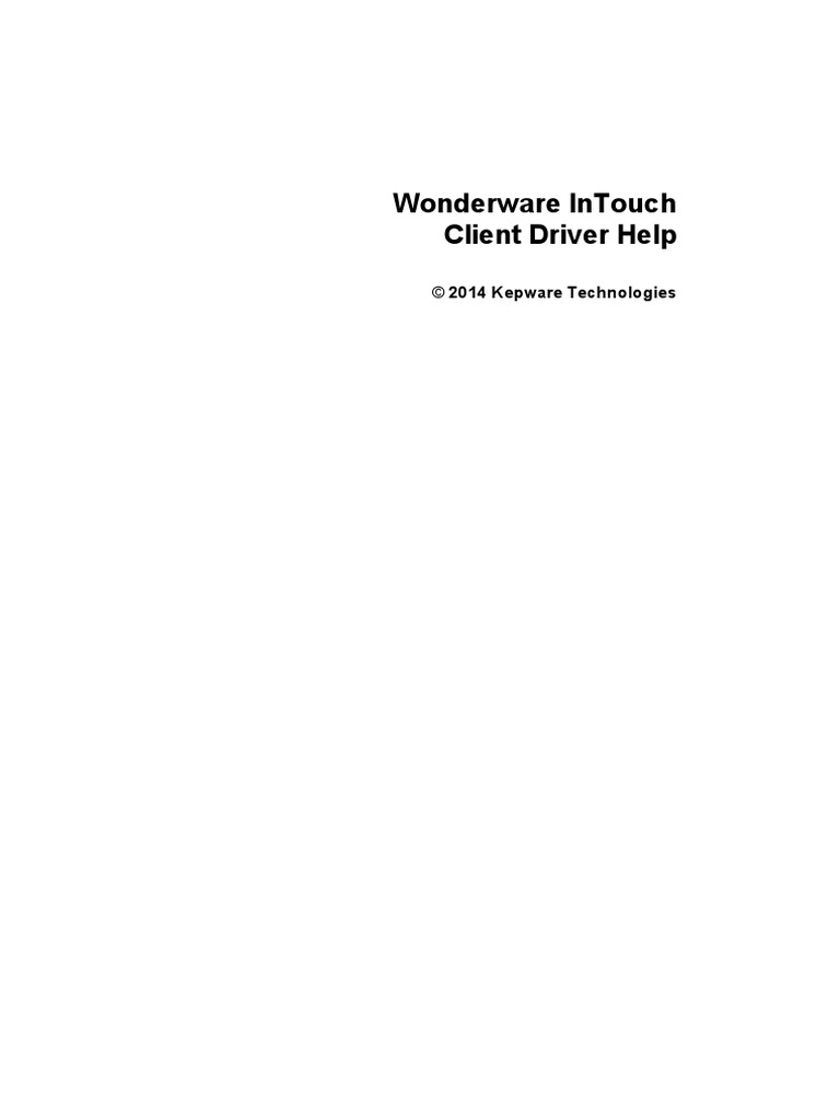 In Touch Client | PDF