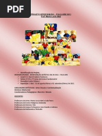 Elaboração Projeto Folclore 2011-Marta Lucia Abel