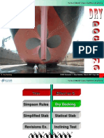 Dry Docking Calculations and Safety Requirements