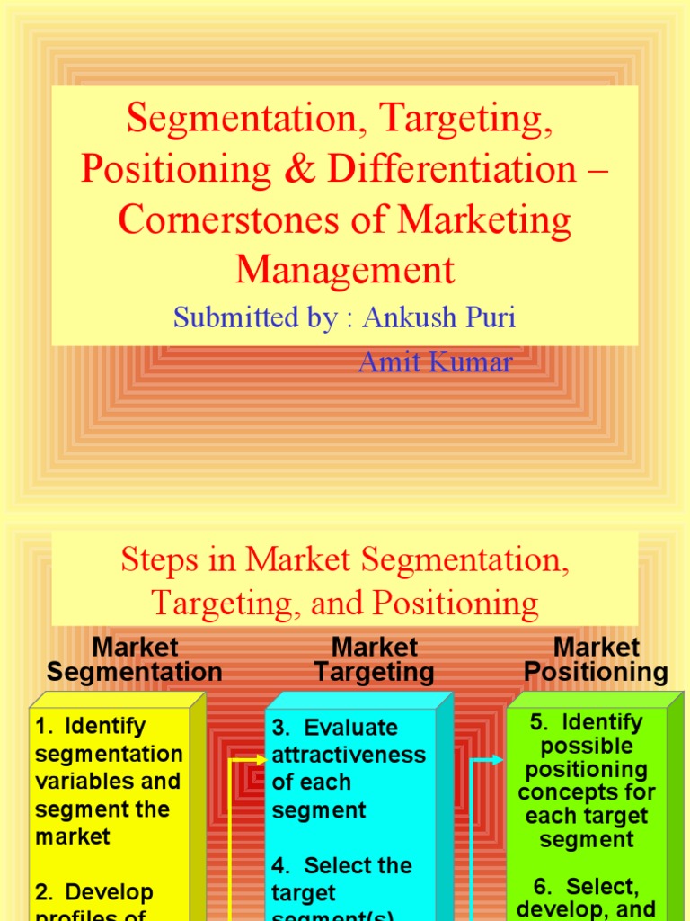 New STPD | PDF | Market Segmentation | Marketing