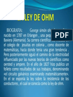 LA LEY DE OHM