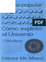 Como Explotó El Universo. Novikov