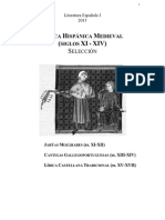 Lirica Hispanica Medieval. Seleccion 2013-2014