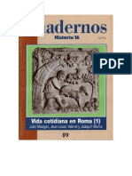 Cuadernos H. 16 - 049 - Vida Cotidiana en Roma 1