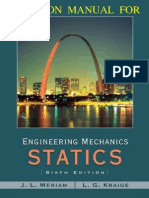 Meriam Engineering Mechanics Statics6th