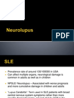NPSLE Prevalence Rates and Neurological Manifestations