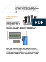 18 - Instalaci N de Un CAPACITOR