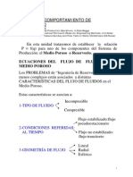 Comportamiento de Reservorio Ec Del Flujo de Fluidos Clase