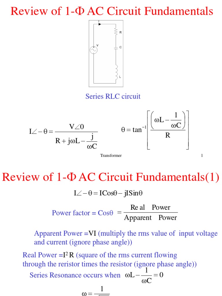 Transformer Basics and Circuit Analysis | PDF | Science & Mathematics