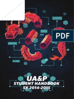 Download UAP Student Handbook 2014-2015 by University of Asia and the Pacific UAP  SN237082547 doc pdf