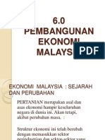 Sejarah Ekonomi Malaysia