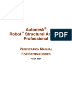 Robot Millenium Verification Manual British Codes