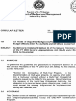 DBM Circular Letter 2004-12 - MYOA