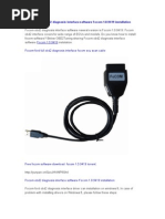 Download Focom obd2 diagnosis interface software Focom 109419 installation by obd2tuning SN237089617 doc pdf
