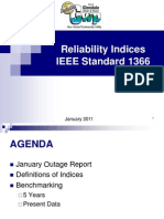 Reliability Indices IEEE Standard 1366: January 2011