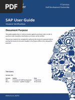 Sap MM User Guide Invoice Verification Miro