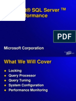 SQL Server 2000 Performance