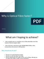 Why Optical Fibre is Faster than Coaxial Cable