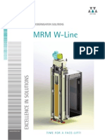 Wittur MRM W-Line Modern Lift Solution