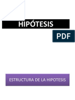 Estructura de La Hipotesis