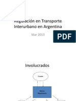 Regulaci+¦n Transporte Interurb de Pax