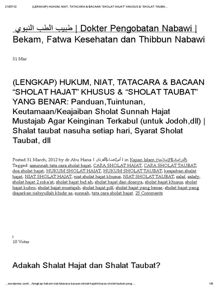 Lengkap Hukum Niat Tatacara Bacaan Sholat Hajat Khusus Sholat Taubat Yang Benar Panduan Tuintunan Keutamaan Keajaiban Sholat Sunnah Hajat Mustajab Agar Keinginan Terkabul