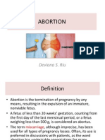 Abortion(s)