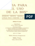 Guia Para El Uso de La BHS - William R. Scott